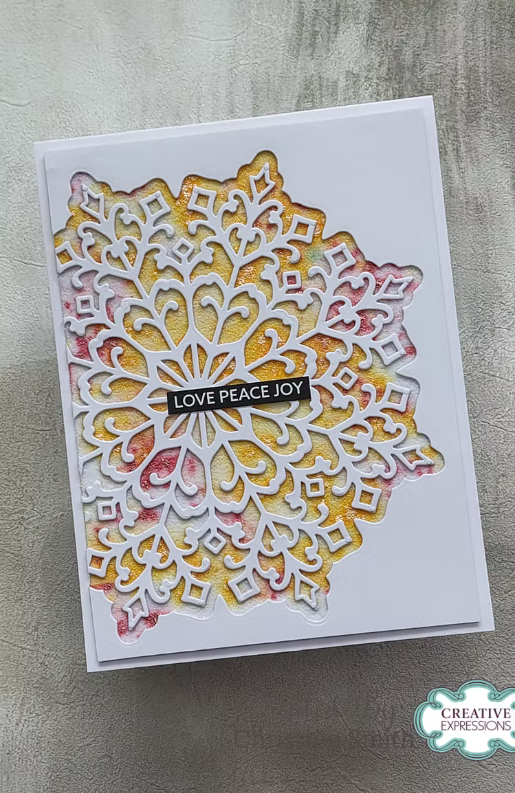 Creative Expressions - Vintage Crystal Snowflake Dies by Sue Wilson - CEDSW0065