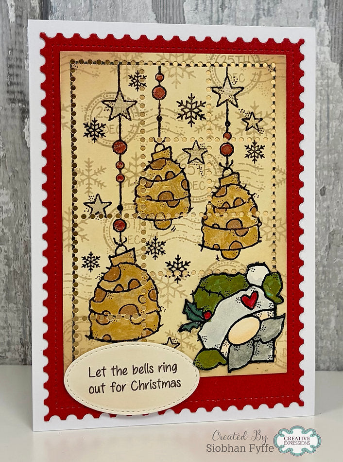 Woodware - Jingle Bells A6 Clear Stamp Set By Françoise Read - WFRS0170
