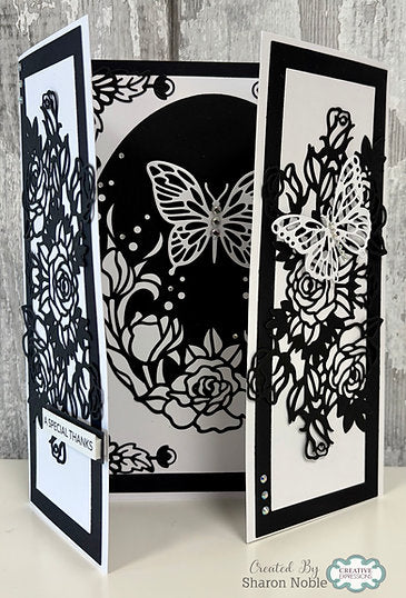 Elegant Florals Craft Die By Sue Wilson