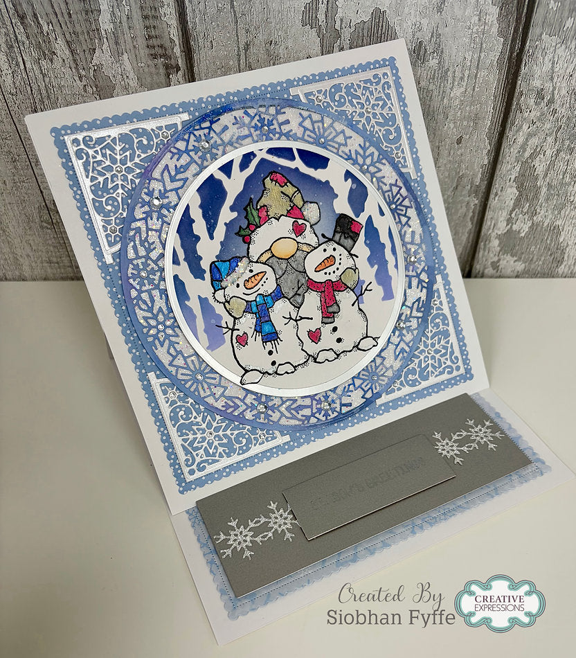 Woodware - Snow Buddies A6 - A6 Clear Stamp Set By Françoise Read - WFRS0165