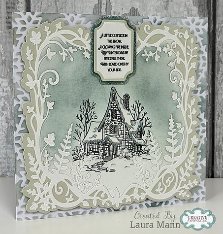 Woodware - Hoarfrost Hall A6 Clear Stamp Set By Gwen Fletcher - WGFS030
