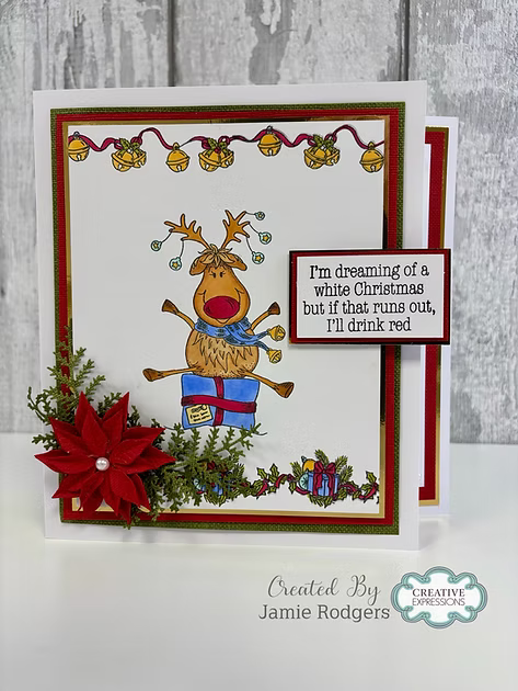 Woodware - Roxy A6 Clear Stamp Set By Gwen Fletcher - WGFS013