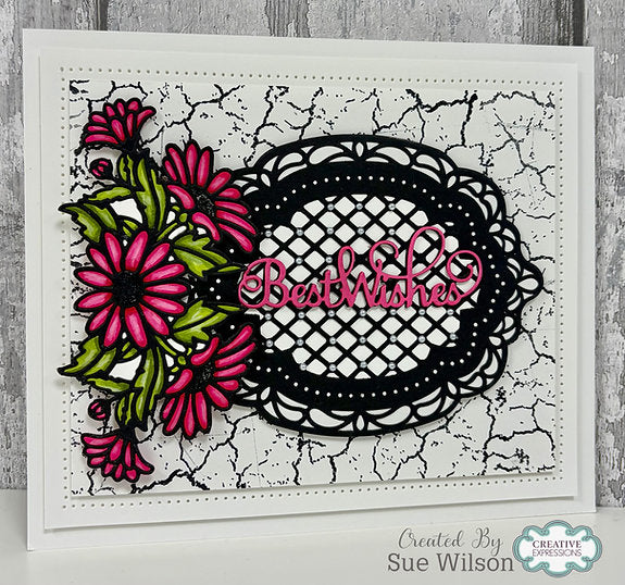Daisy Cluster Craft Die By Sue Wilson