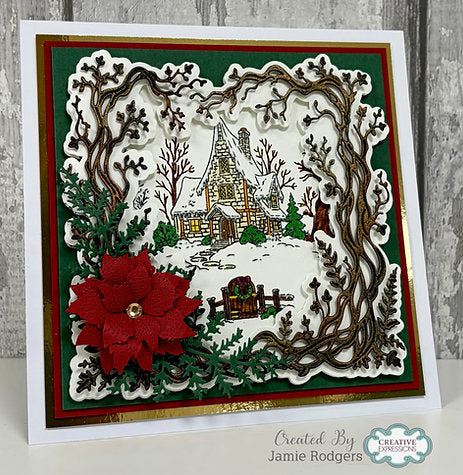 Woodware - Hoarfrost Hall A6 Clear Stamp Set By Gwen Fletcher - WGFS030