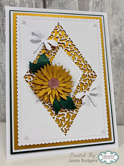 Sunflower Diamonds Die Set - The Diamond Collection By Jamie Rodgers Crafts