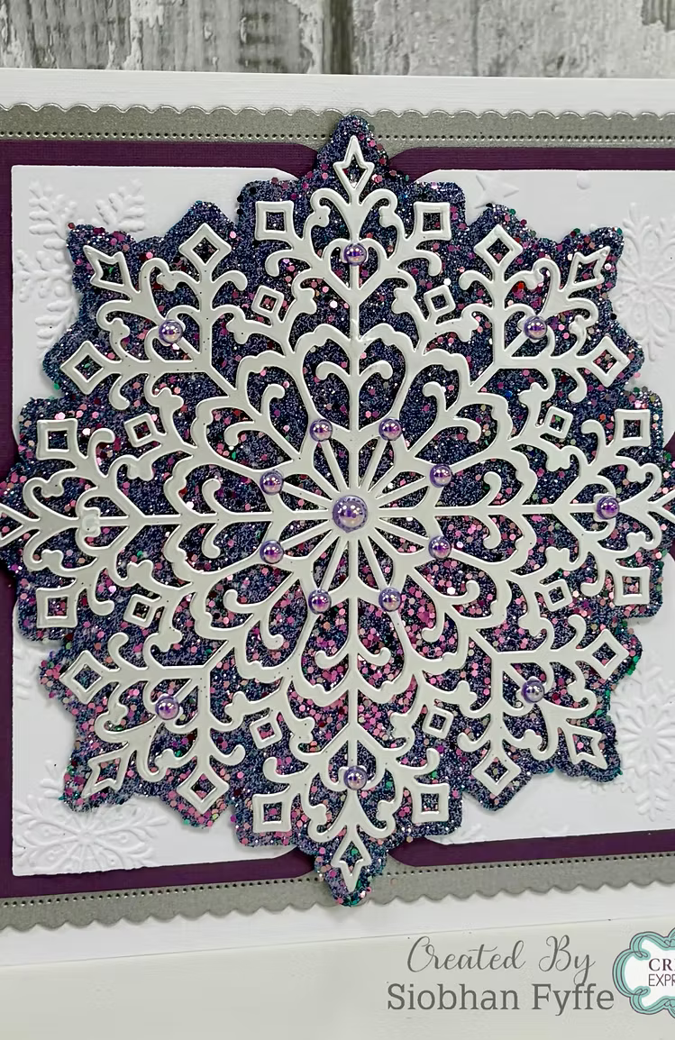 Creative Expressions - Vintage Crystal Snowflake Dies by Sue Wilson - CEDSW0065