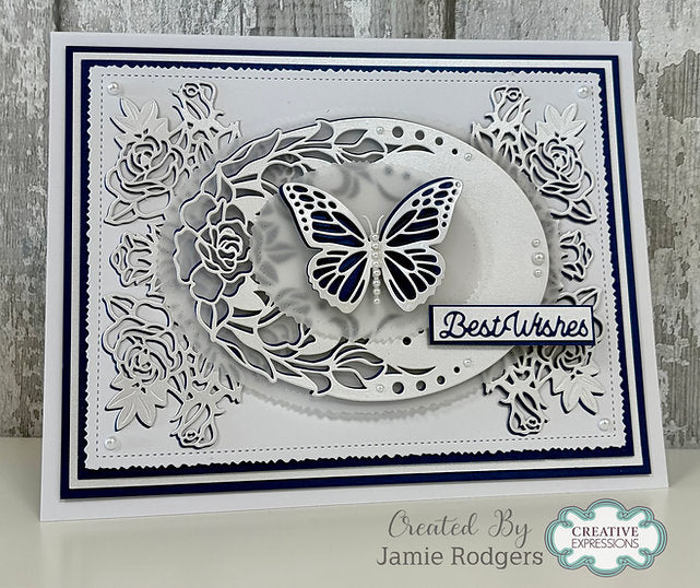 Elegant Florals Craft Die By Sue Wilson