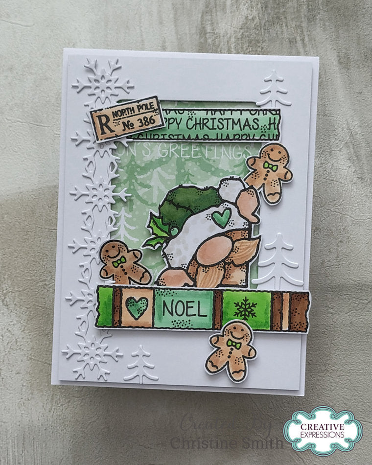 Woodware - Christmas Love A6 Clear Stamp Set By Françoise Read - WFRS0168