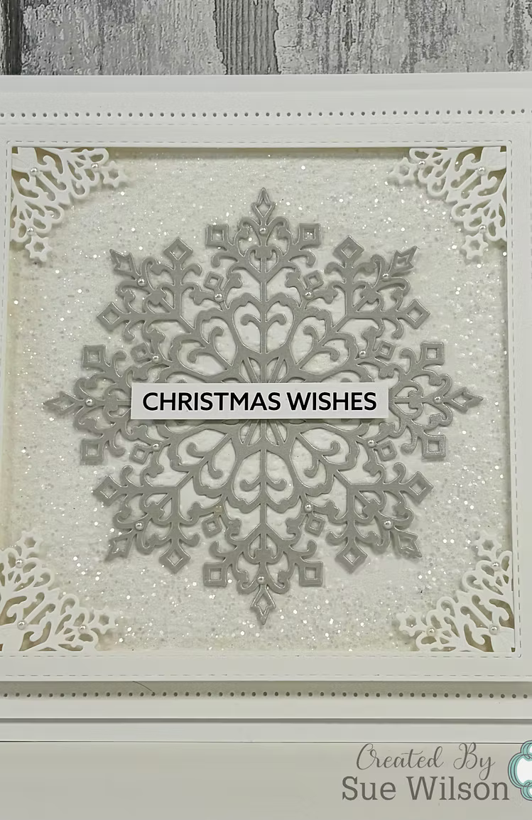 Creative Expressions - Vintage Crystal Snowflake Dies by Sue Wilson - CEDSW0065