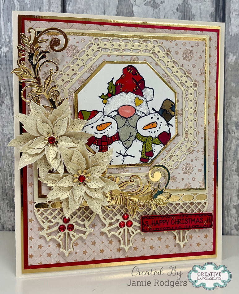 Woodware - Snow Buddies A6 - A6 Clear Stamp Set By Françoise Read - WFRS0165