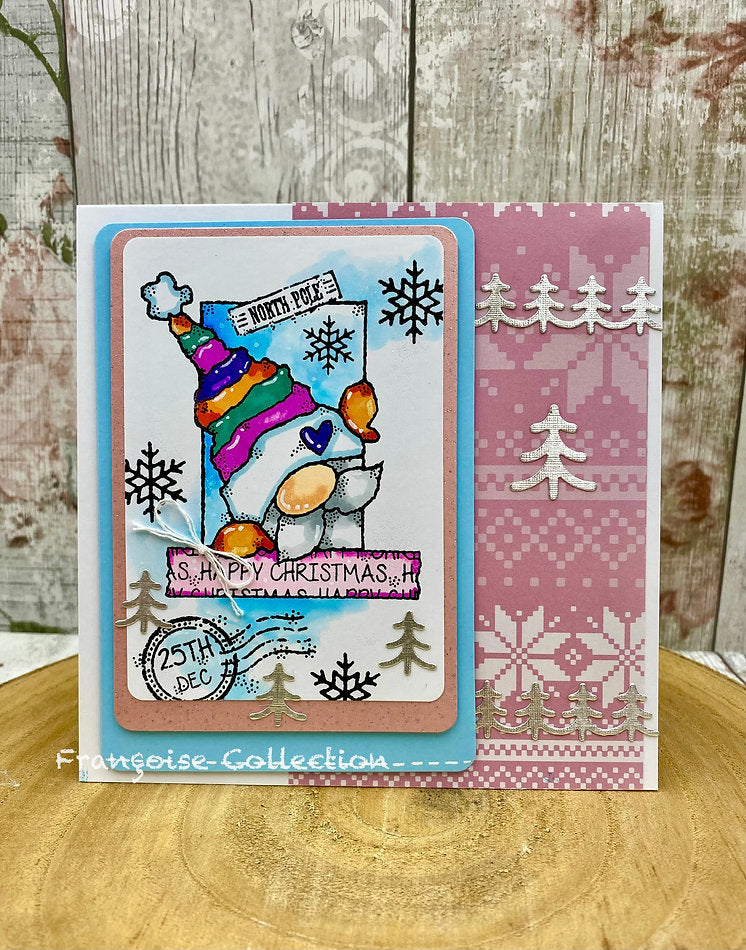 Woodware - Christmas Love A6 Clear Stamp Set By Françoise Read - WFRS0168