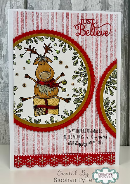 Woodware - Roxy A6 Clear Stamp Set By Gwen Fletcher - WGFS013