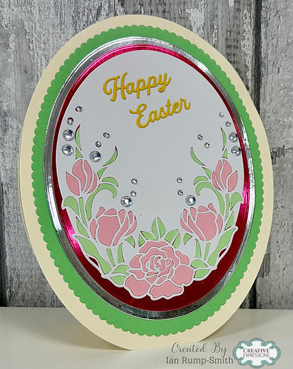Elegant Florals Craft Die By Sue Wilson