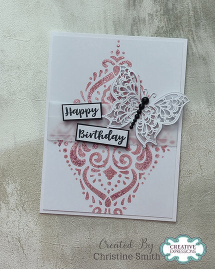 Damask Diamonds Die Set - The Diamond Collection By Jamie Rogers Crafts