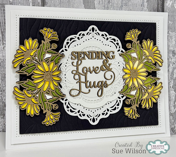 Daisy Cluster Craft Die By Sue Wilson