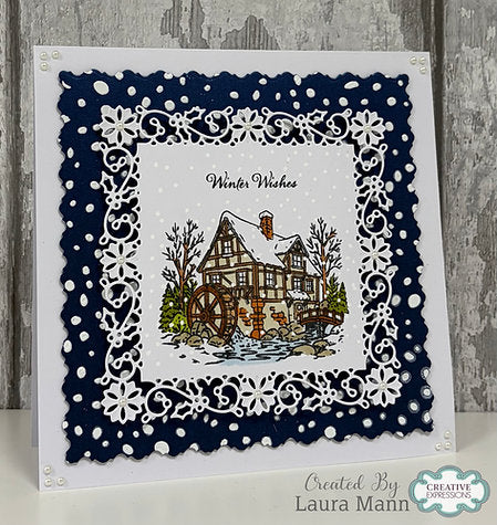 Woodware - Glade Mill Haven A6 Clear Stamp Set By Gwen Fletcher - WGFS028