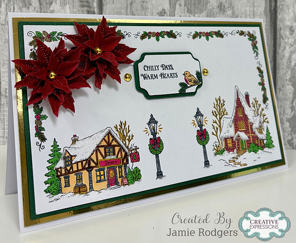 Woodware - Frostmere Manor A6 Clear Stamp Set By Gwen Fletcher - WGFS029