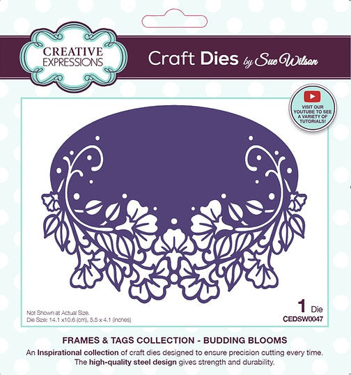 Budding Blooms Craft Die By Sue Wilson