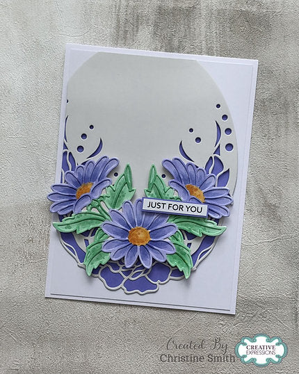 Elegant Florals Craft Die By Sue Wilson