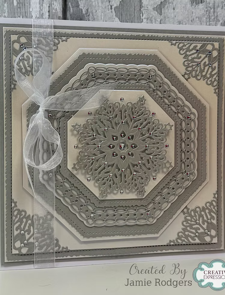 Creative Expressions - Holly Wreath Octagon Dies by Sue Wilson - CEDSW0068
