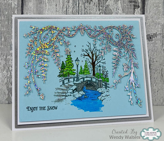 Woodware - Old Bridge Bakehouse A6 Clear Stamp Set By Gwen Fletcher - WGFS032