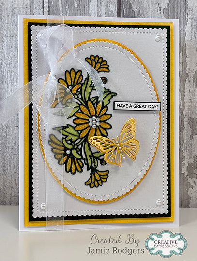 Daisy Cluster Craft Die By Sue Wilson