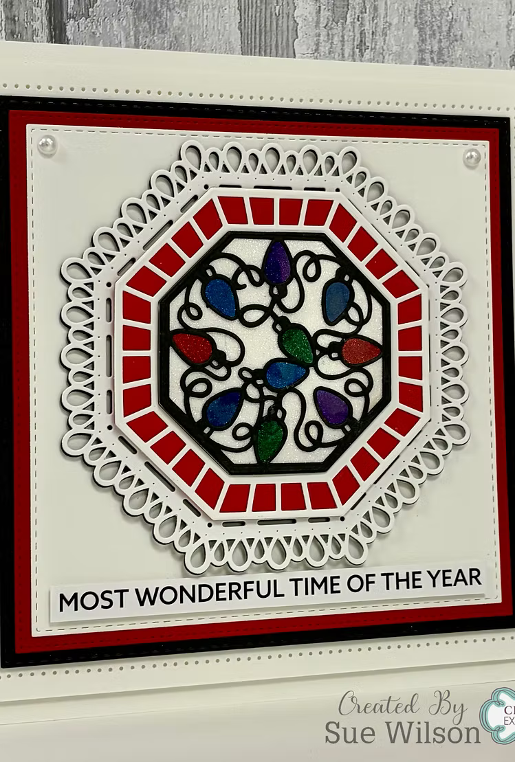 Creative Expressions - Twinkling Lights Octagon Dies by Sue Wilson - CEDSW0069