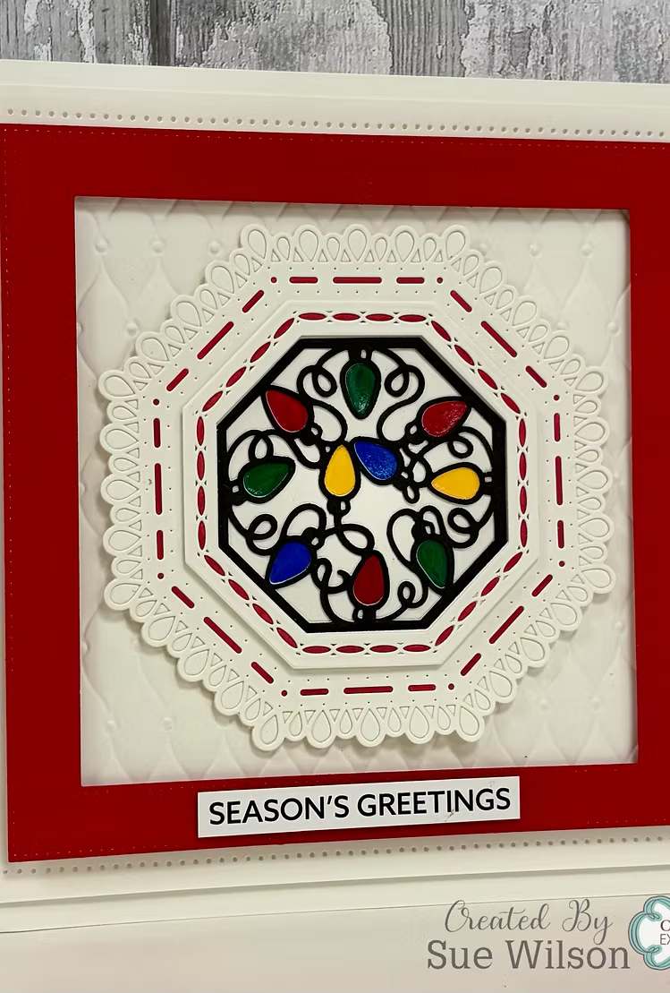 Creative Expressions - Twinkling Lights Octagon Dies by Sue Wilson - CEDSW0069