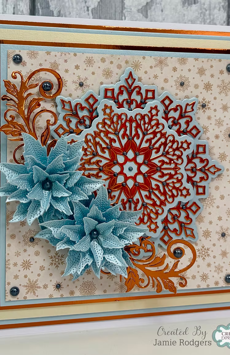 Creative Expressions - Vintage Crystal Snowflake Dies by Sue Wilson - CEDSW0065