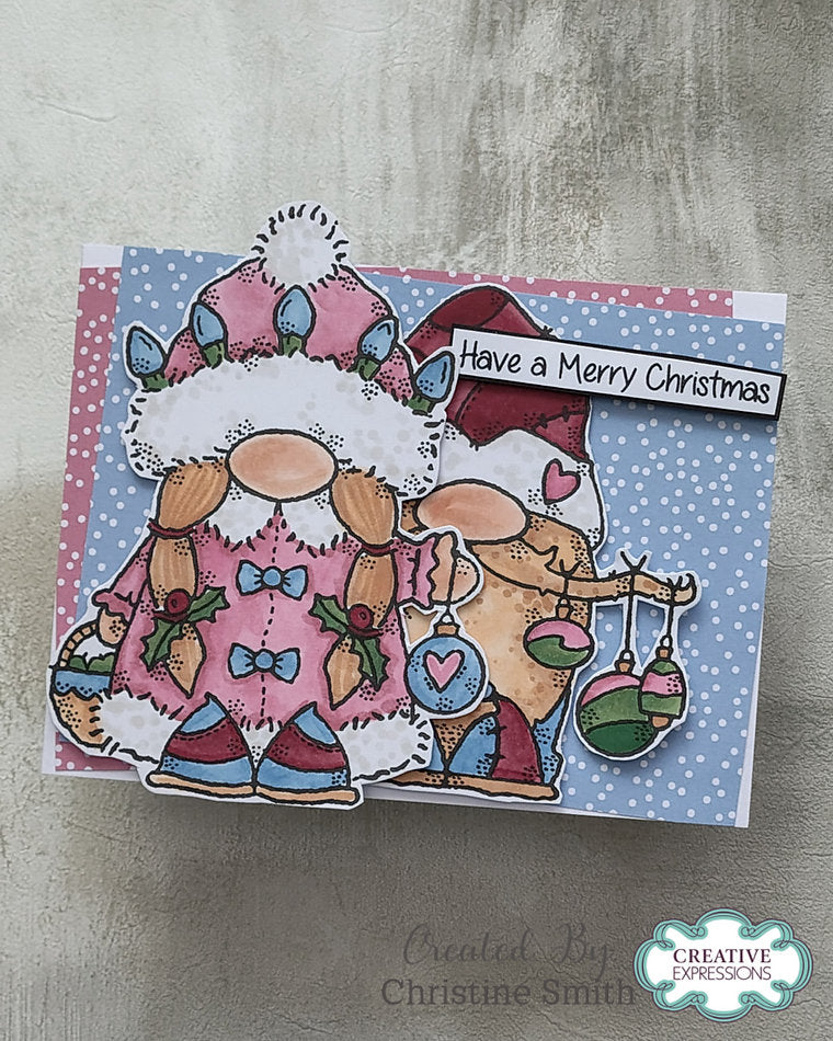 Woodware - Elf Costume A6 Clear Stamp Set By Françoise Read - WFRS0169