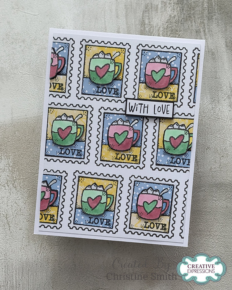 Woodware - Christmas Love A6 Clear Stamp Set By Françoise Read - WFRS0168