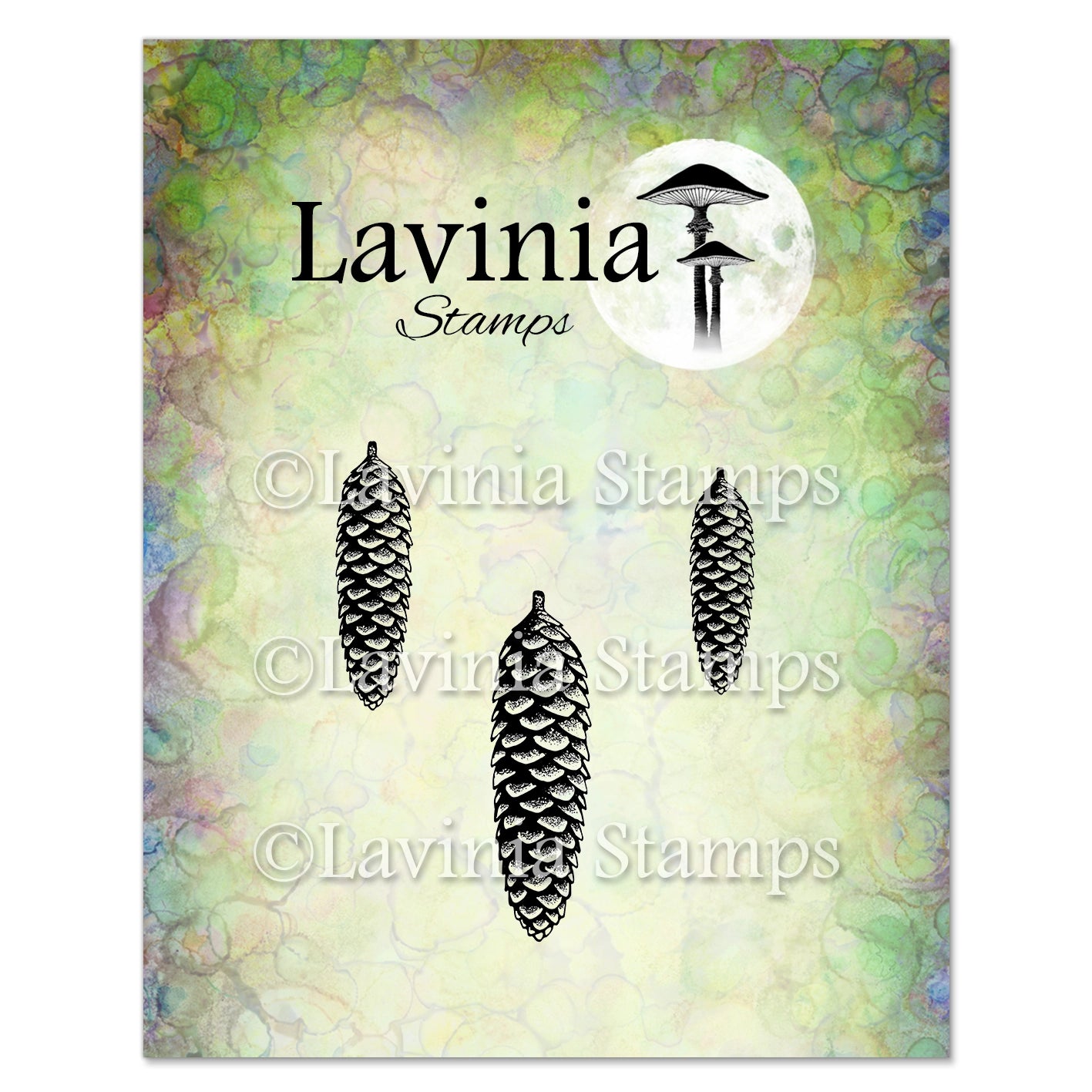 Lavinia Stamps - Sugar Pine Cone Stamp Set - LAV1018