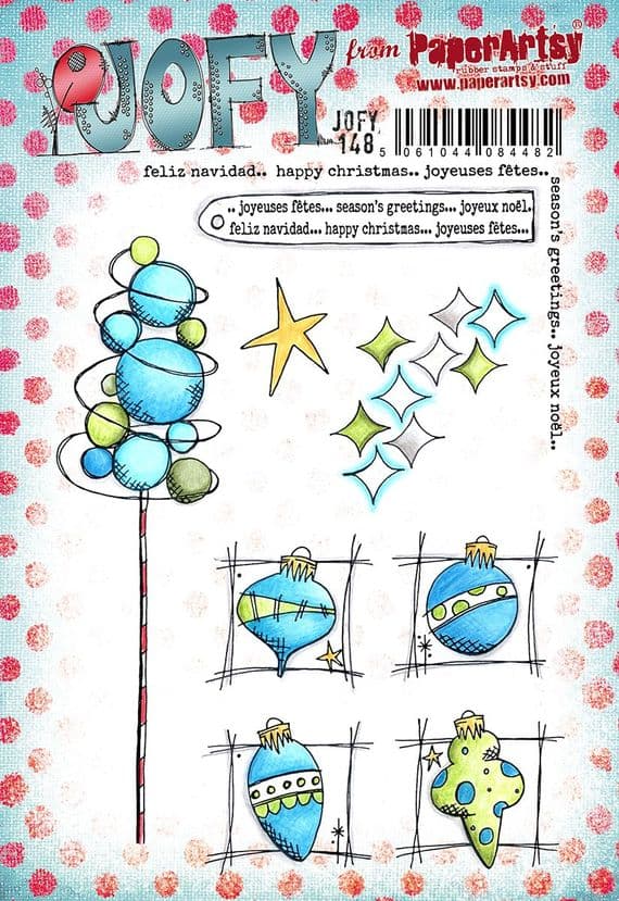 Paperartsy - JOFY148 A5 Stamp Set - JOFY148