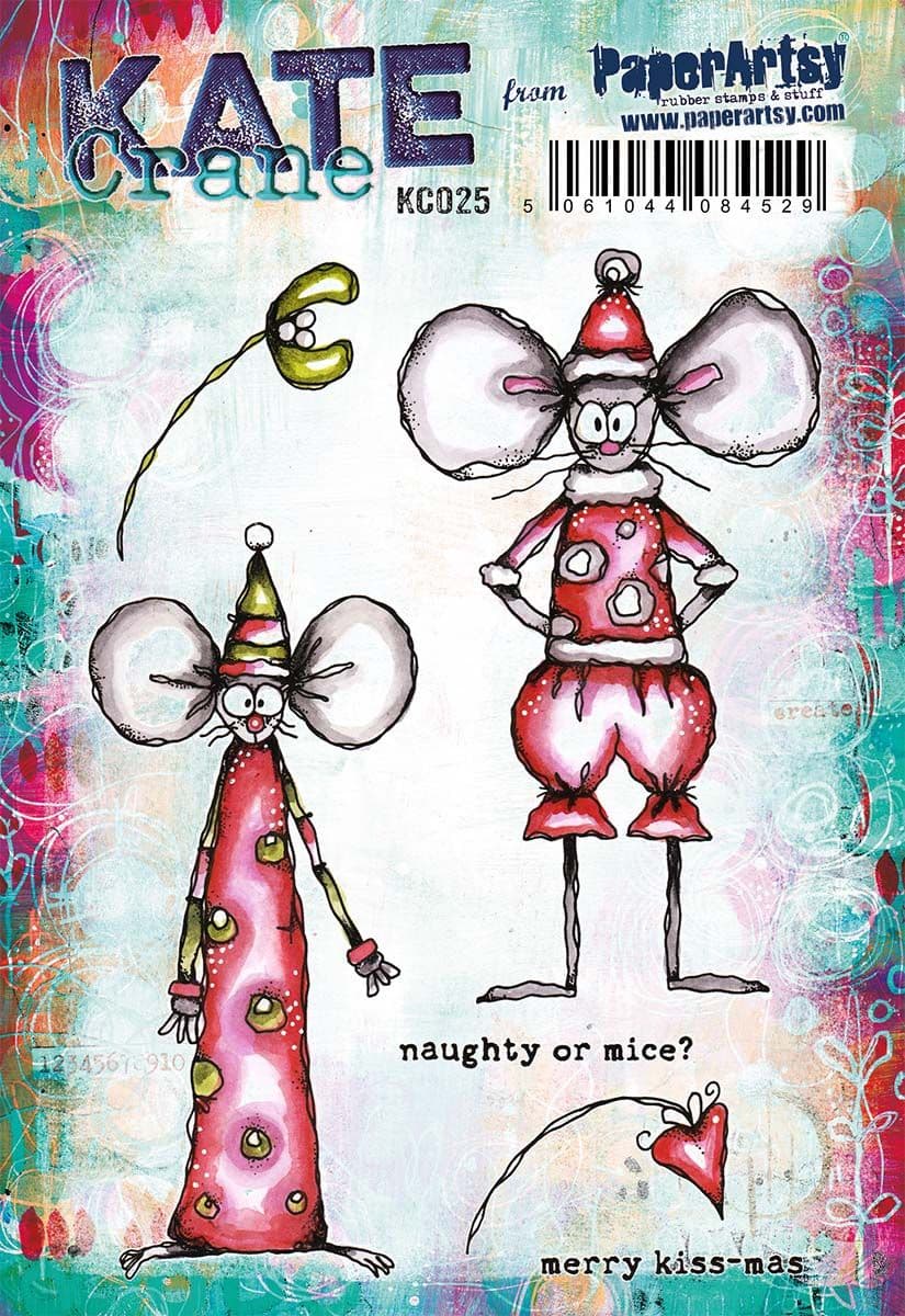 Paperartsy - Kate Crane 025 A5 Stamp Set -KC025