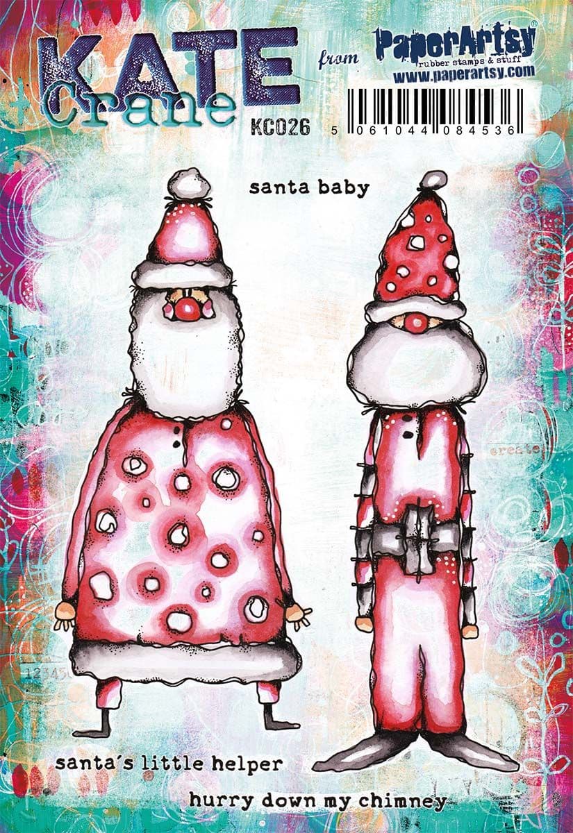 Paperartsy - Kate Crane 026 A5 Stamp Set - KC026