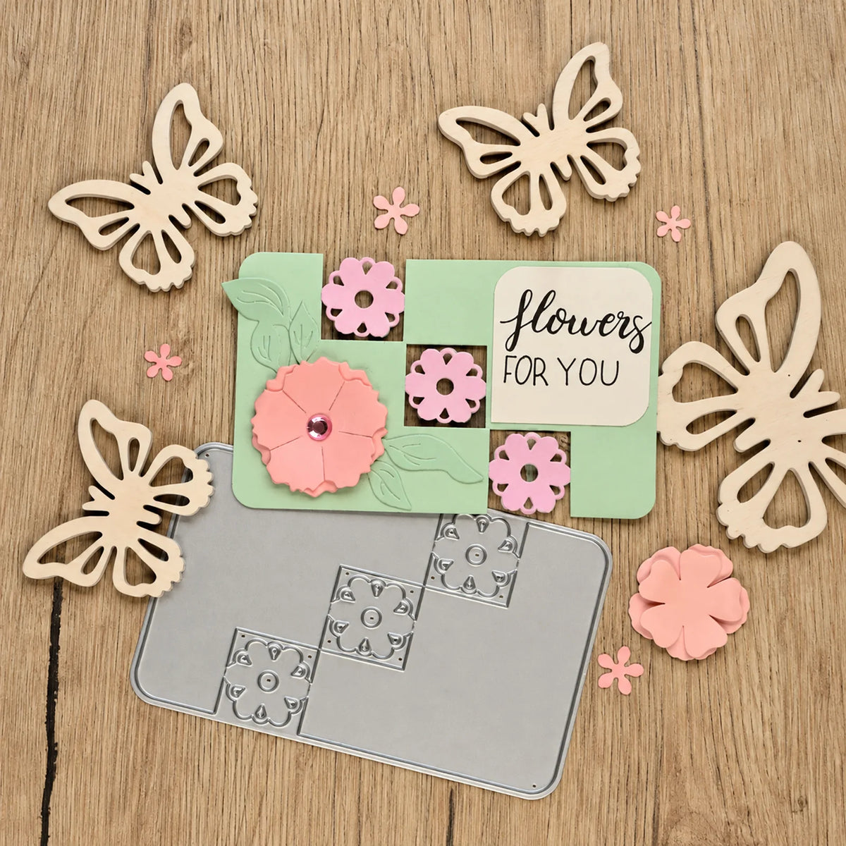 Vaessen Creative - Easter & Halloween Clear Stamps & Dies Set by Katharina Tarta - KTC003