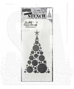 Tim Holtz Layering Stencil: Modern Tree - THS187