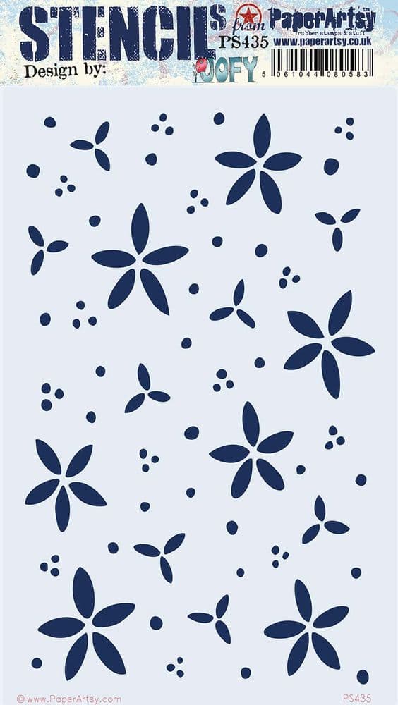 PA Stencil 435 Large {JoFY} - SKU: PS435