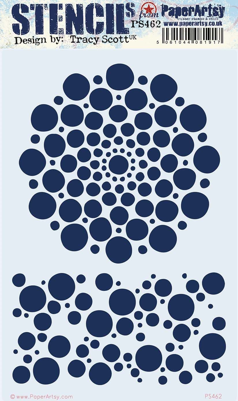 PA Stencil 462 Large {Tracy Scott} - PS462
