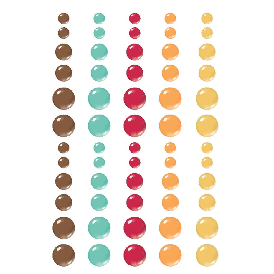 Say Cheese Wild- Glossy Enamel Dots