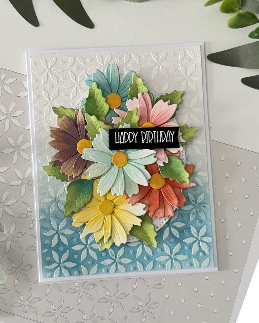 Poinsettia Dot 2 Layering Stencils