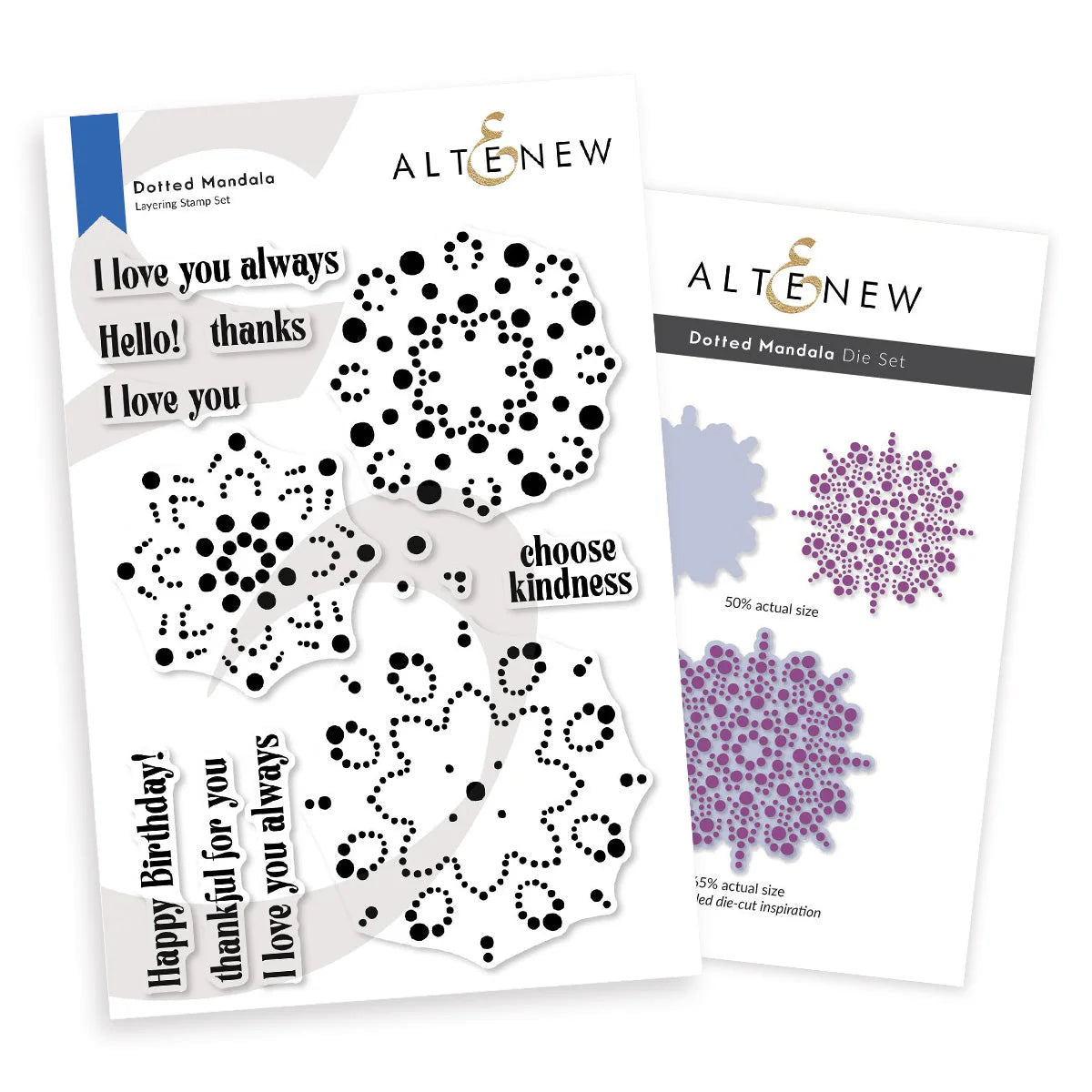 Dotted Mandala Stamp Set