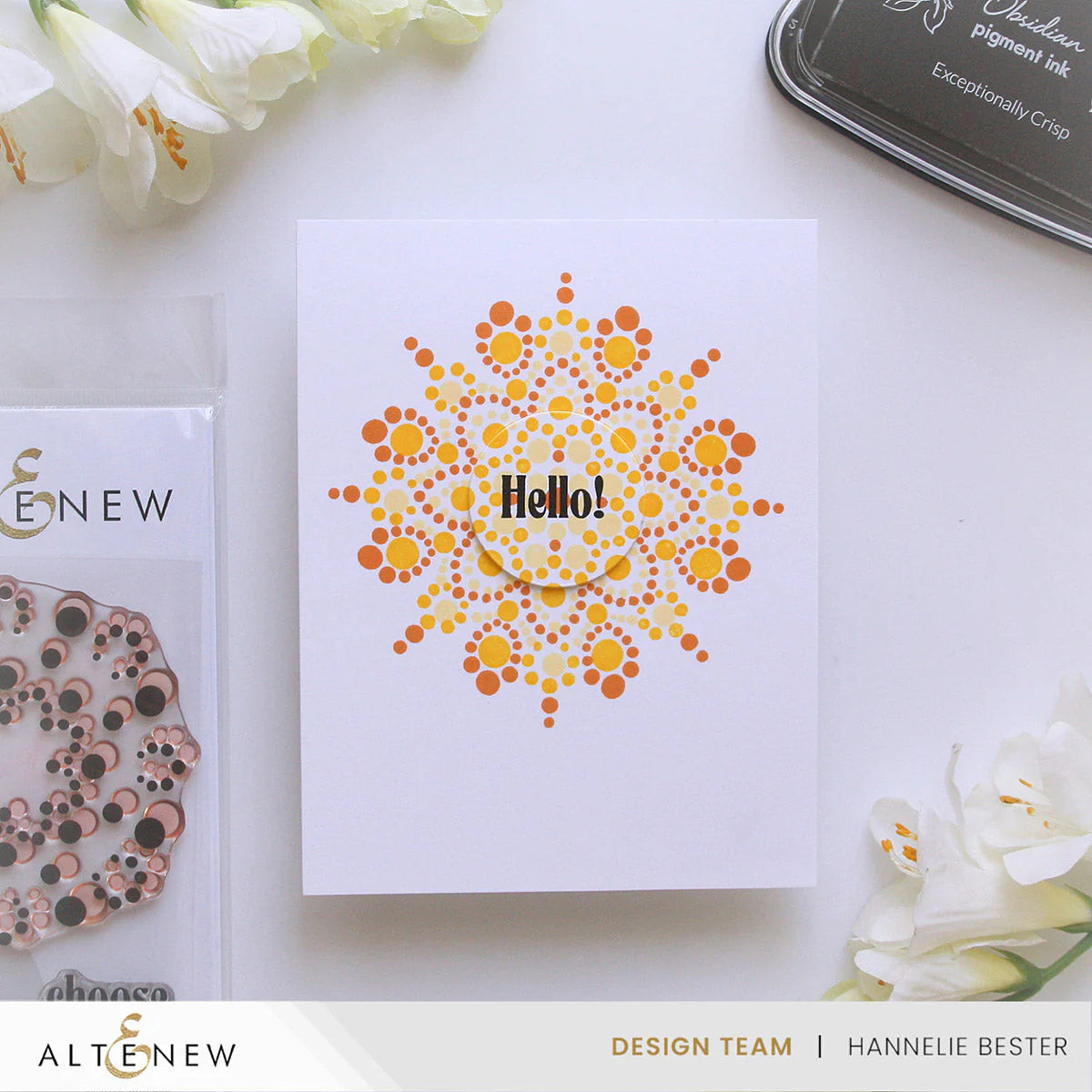 Dotted Mandala Stamp Set