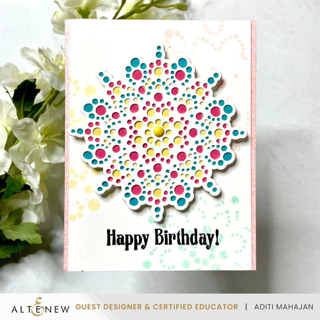 Dotted Mandala Stamp Set