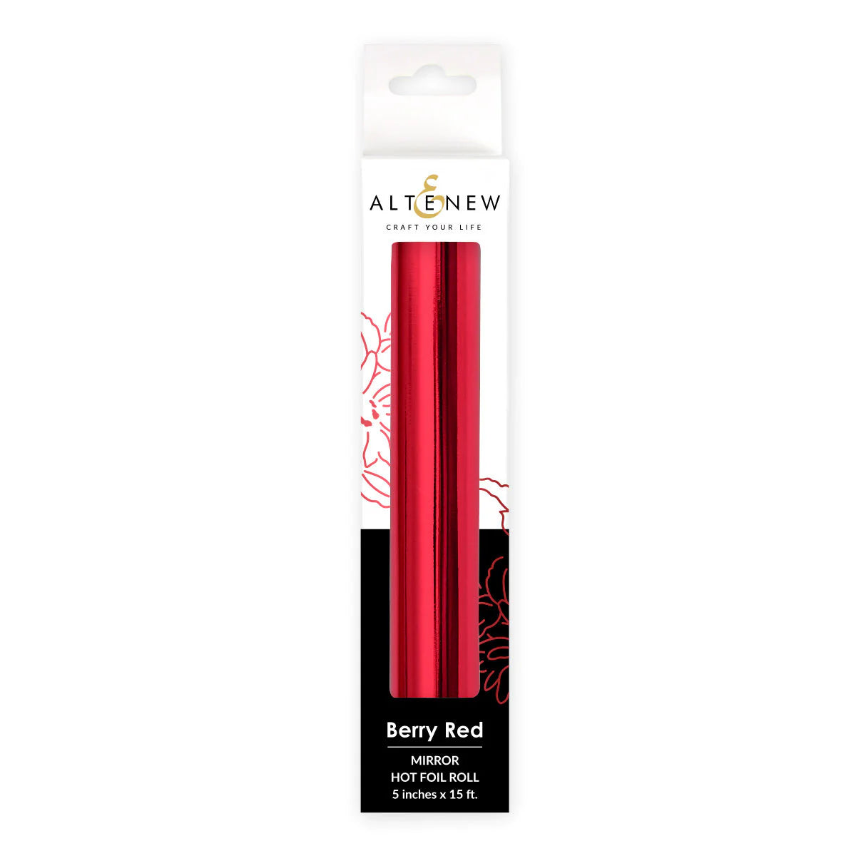 Berry Red (Mirror) - Hot Foil Roll