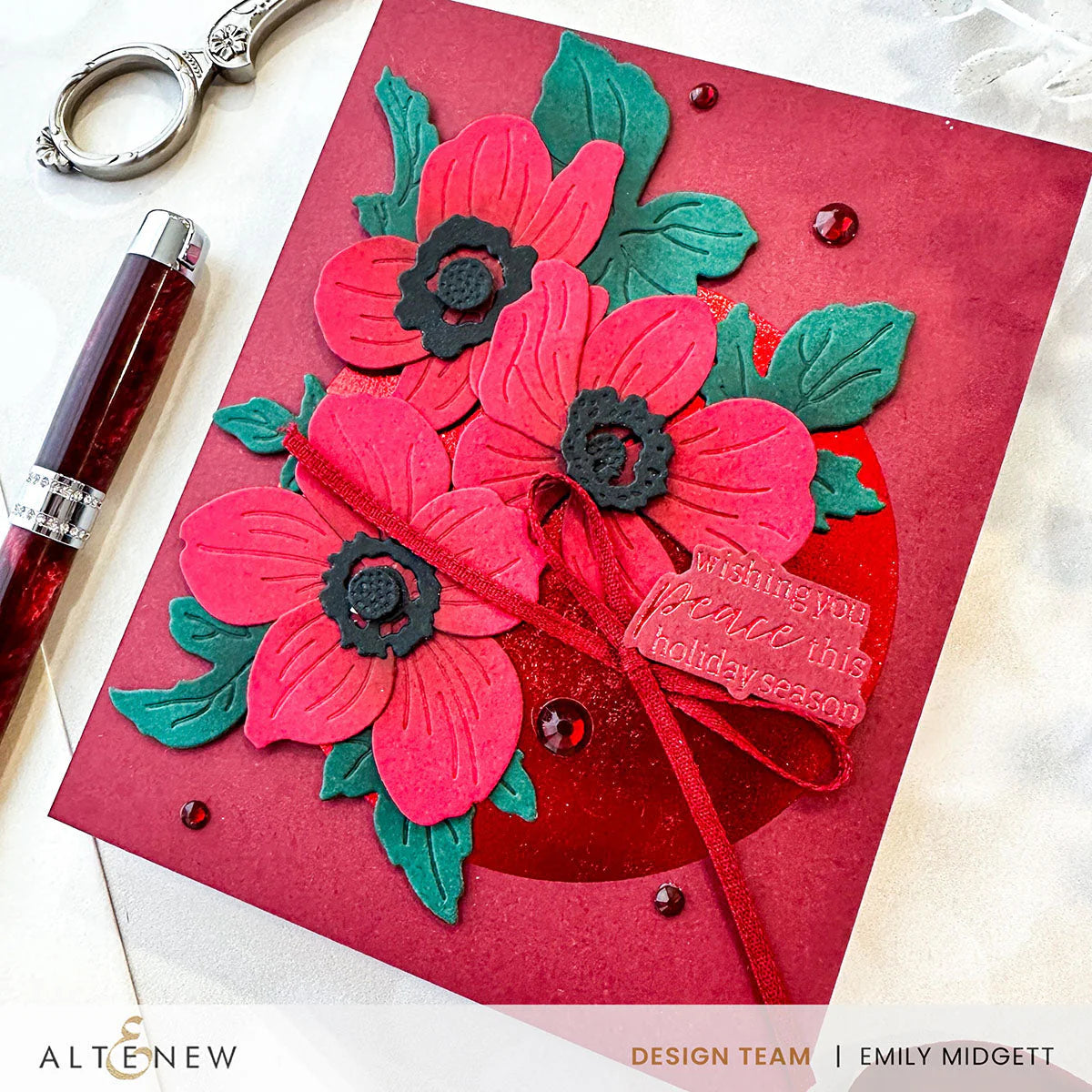 Berry Red (Mirror) - Hot Foil Roll