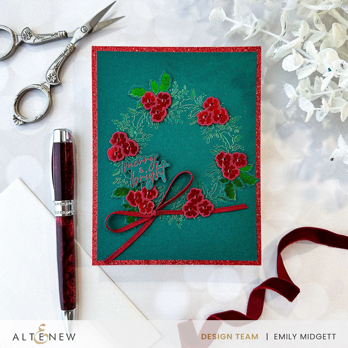 Berry Red (Mirror) - Hot Foil Roll