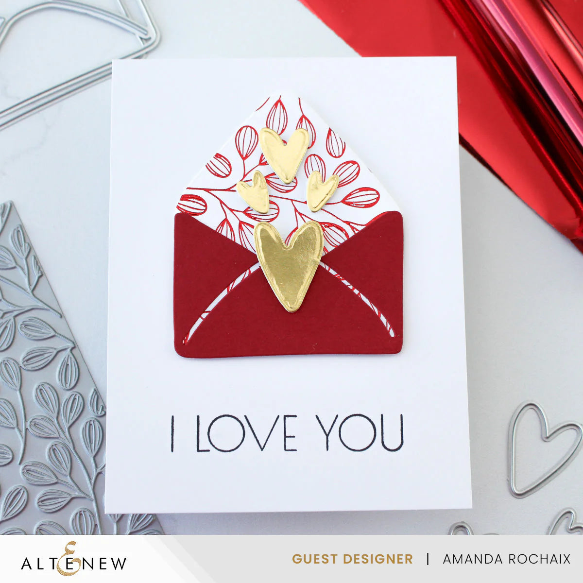 Berry Red (Mirror) - Hot Foil Roll