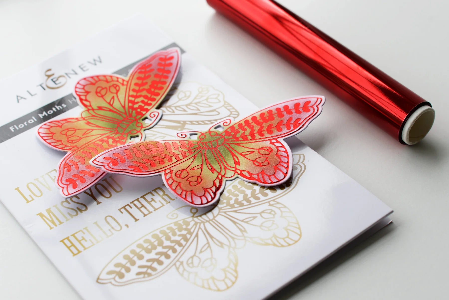 Berry Red (Mirror) - Hot Foil Roll