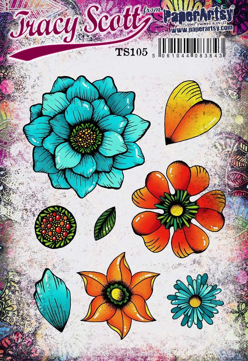 Tracy Scott 105 - A5 Stamp Set